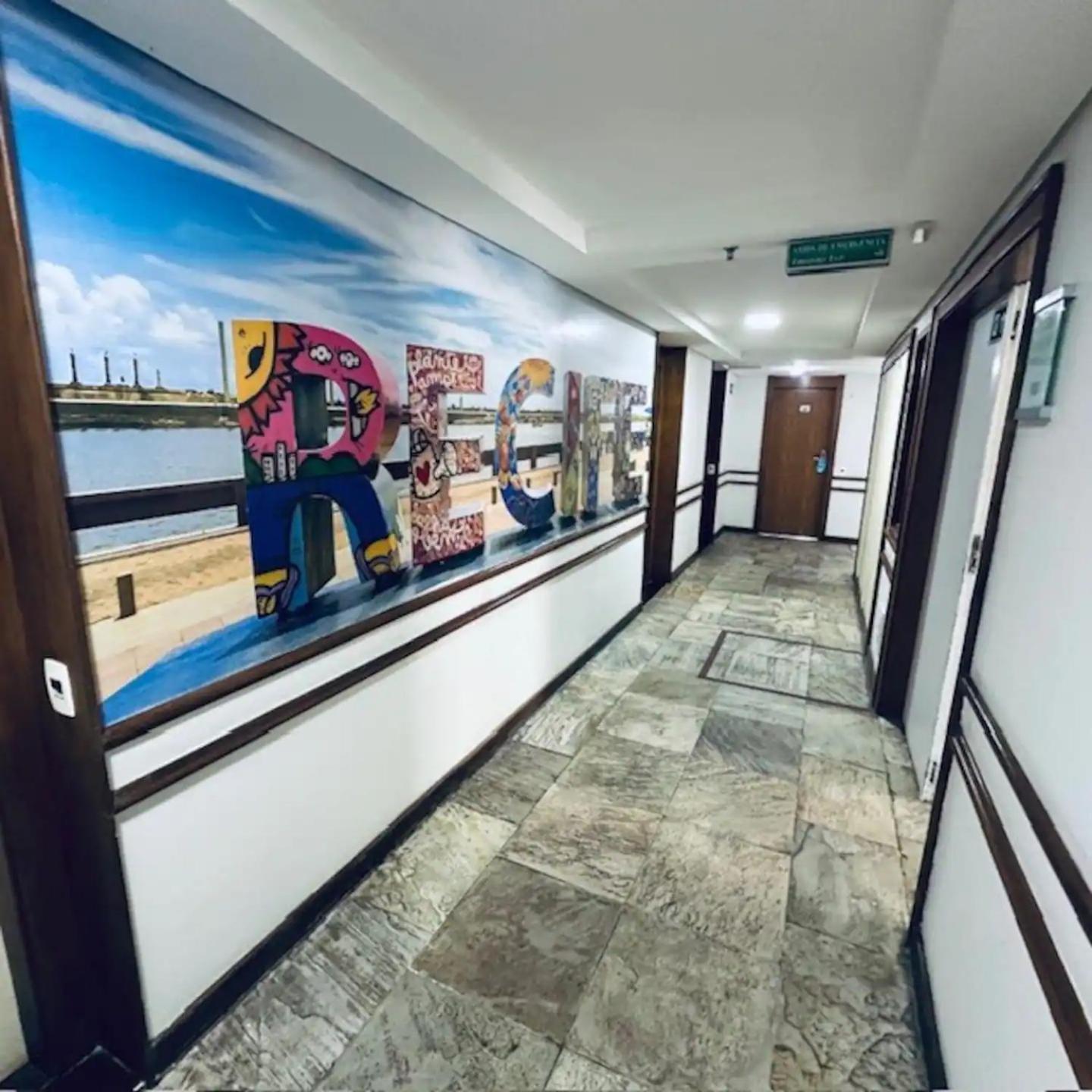 Flat 10 Andar Hotel Costa Mar Acesso Direto Praia Jaboatao dos Guararapes Kültér fotó